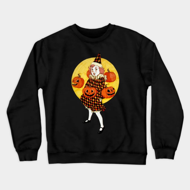 Vintage Halloween Clown Crewneck Sweatshirt by xAshley_Sharpx
